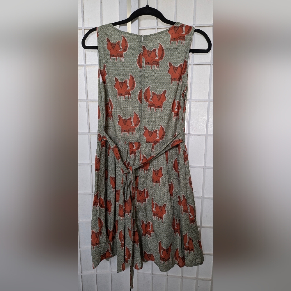 L.A. SOUL Fox Foxy Sleeveless Dress - so cute! - Picture 2 of 5